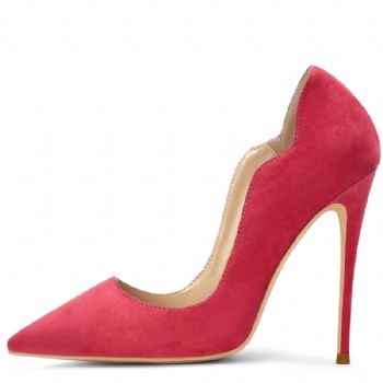 suede women's high heels