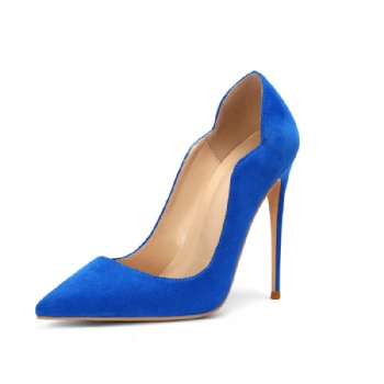 suede women's high heels